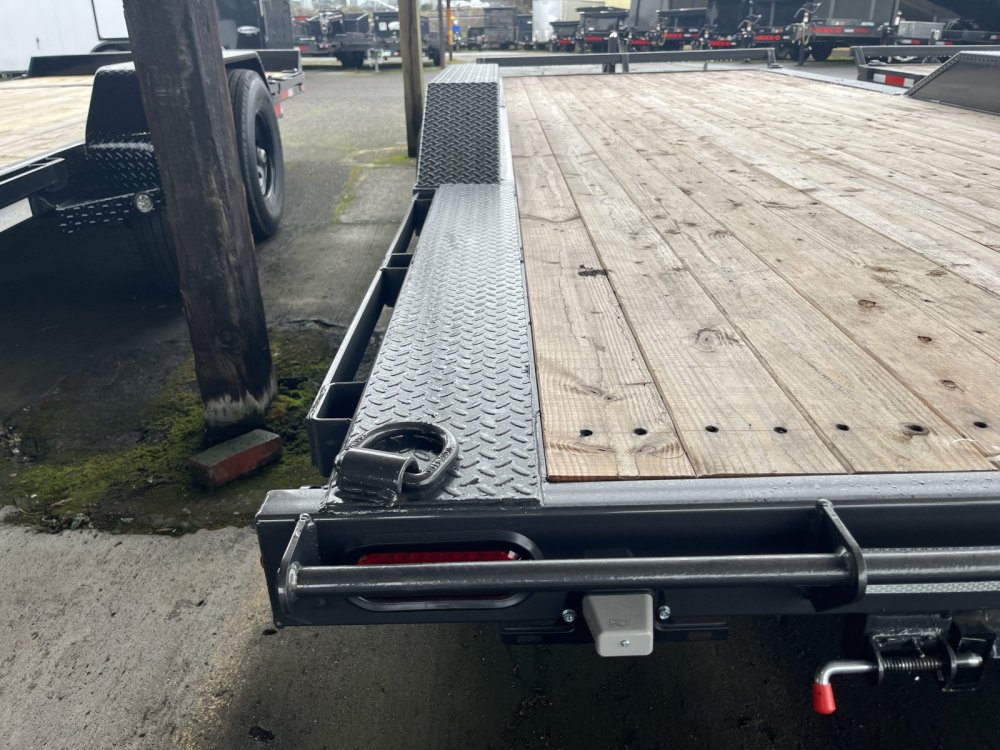 Summit 8.5x20 10K Flatdeck Car Hauler Trailer - Cascade - Drive Over Fenders Summit Trailer C5FB8520TA3-DOF