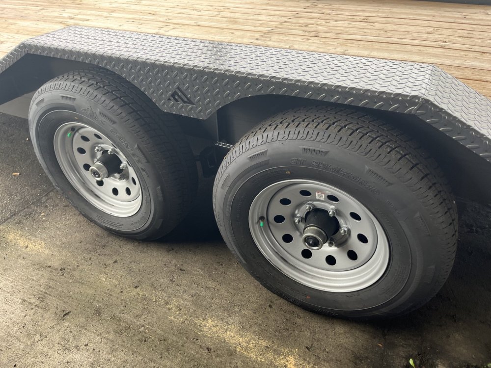 Summit 8.5x20 10K Flatdeck Car Hauler Trailer - Cascade - Drive Over Fenders Summit Trailer C5FB8520TA3-DOF