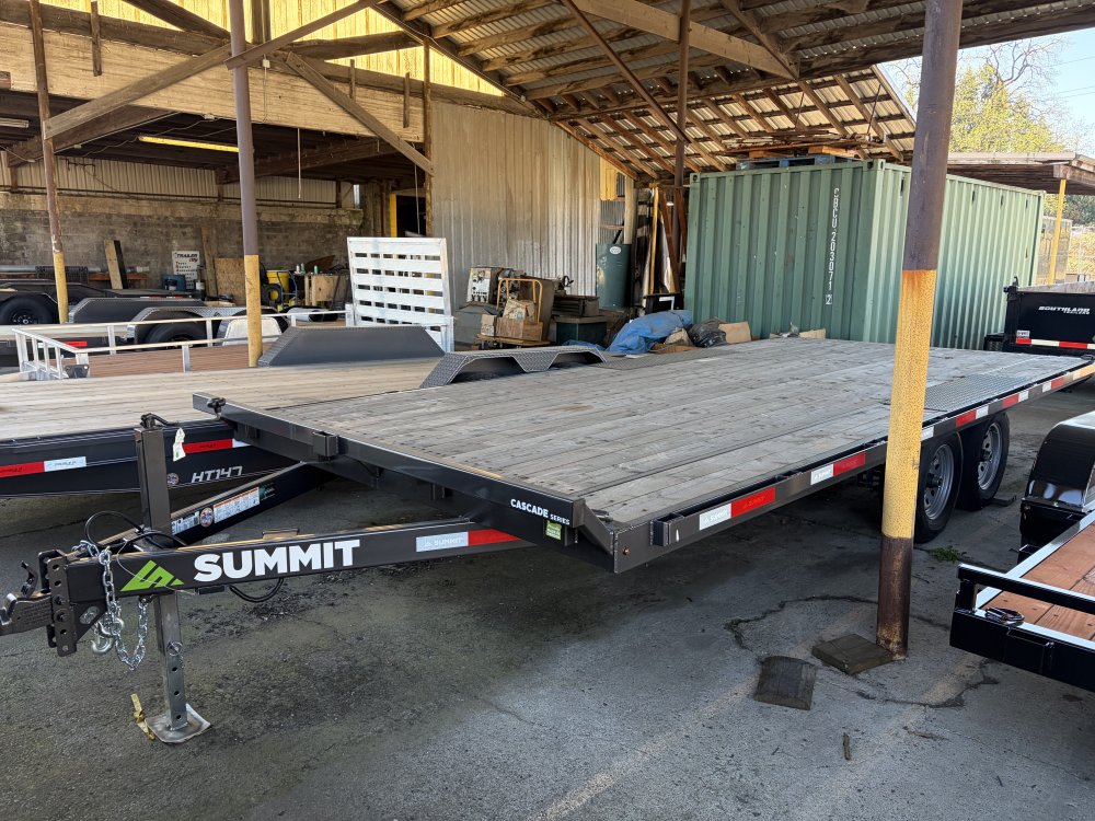 Summit 8.5 x 18 10K Deckover Trailer - Cascade Summit Trailer CDO8518TA3