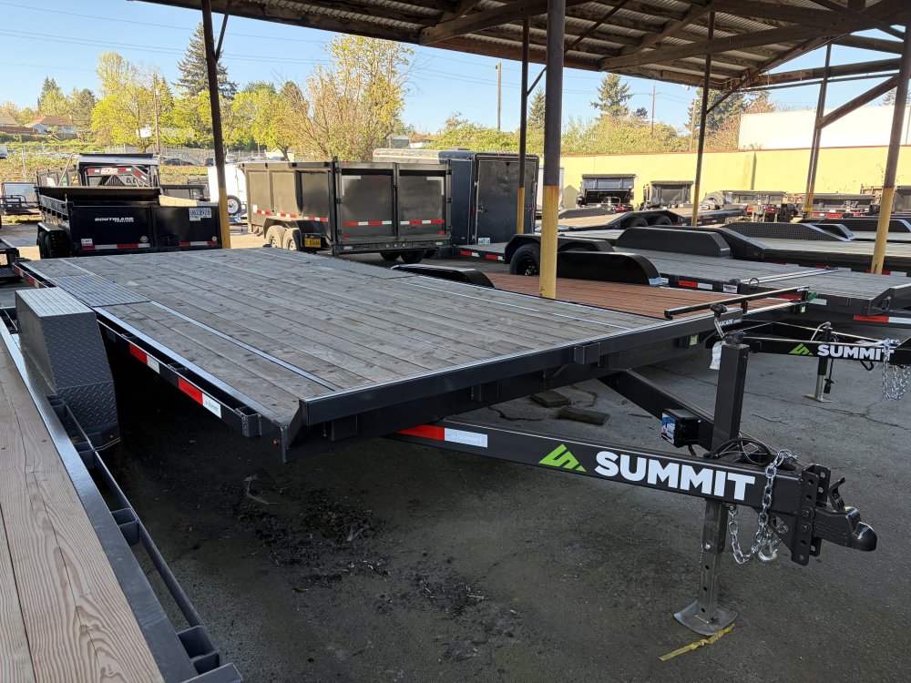 Summit 8.5 x 18 10K Deckover Trailer - Cascade Summit Trailer CDO8518TA3