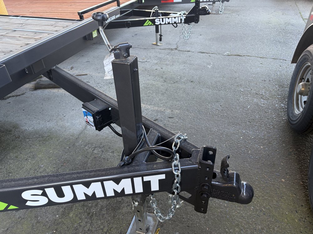 Summit 8.5 x 18 10K Deckover Trailer - Cascade Summit Trailer CDO8518TA3
