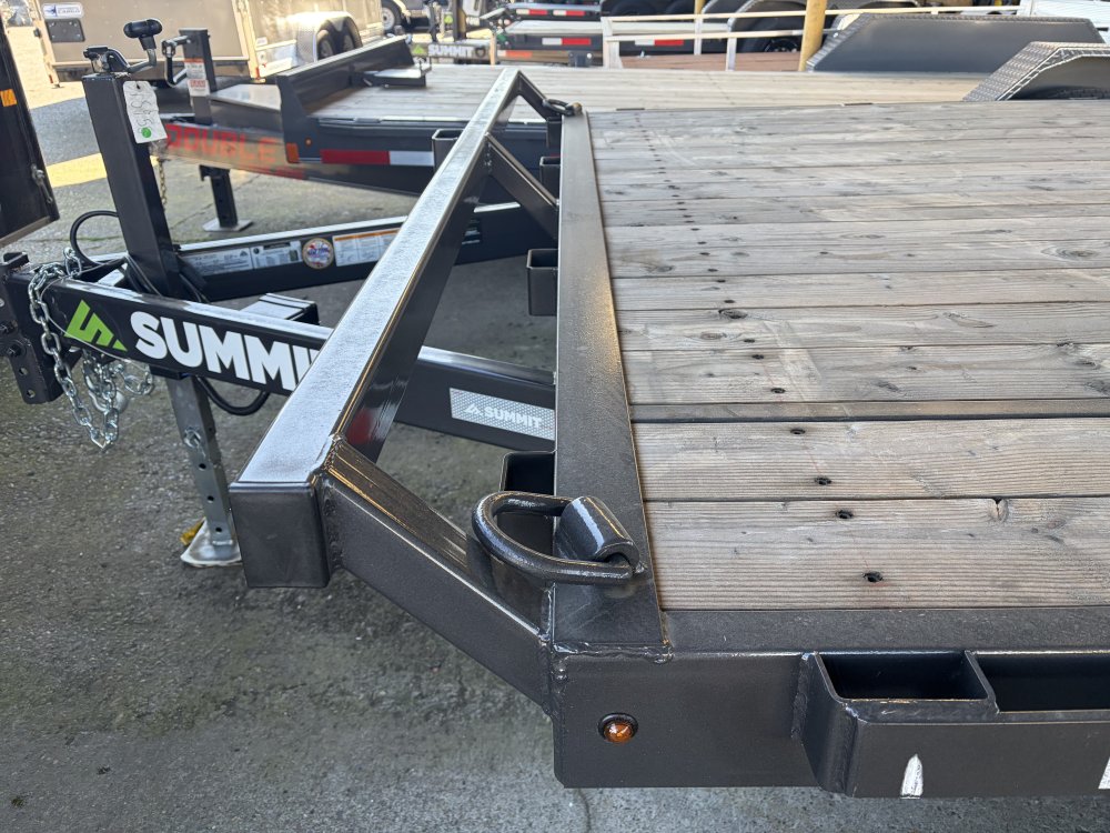 Summit 8.5 x 18 10K Deckover Trailer - Cascade Summit Trailer CDO8518TA3