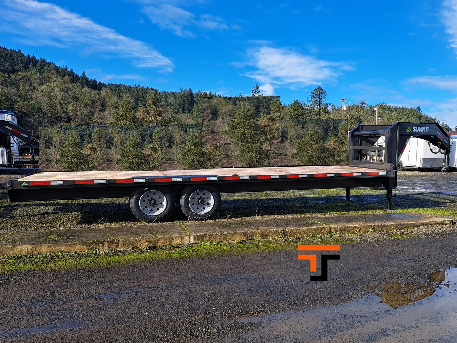 Summit 8.5x24 16K - Gooseneck Deckover Equipment Trailer- Denali Pro Summit Trailer DPGDO8524TA6