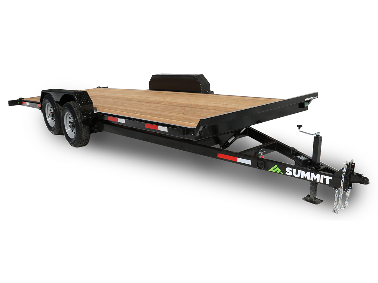 Summit 7x16 10K Full Tilt Deck Trailer - Denali Pro Summit Trailer DPTB716TA3