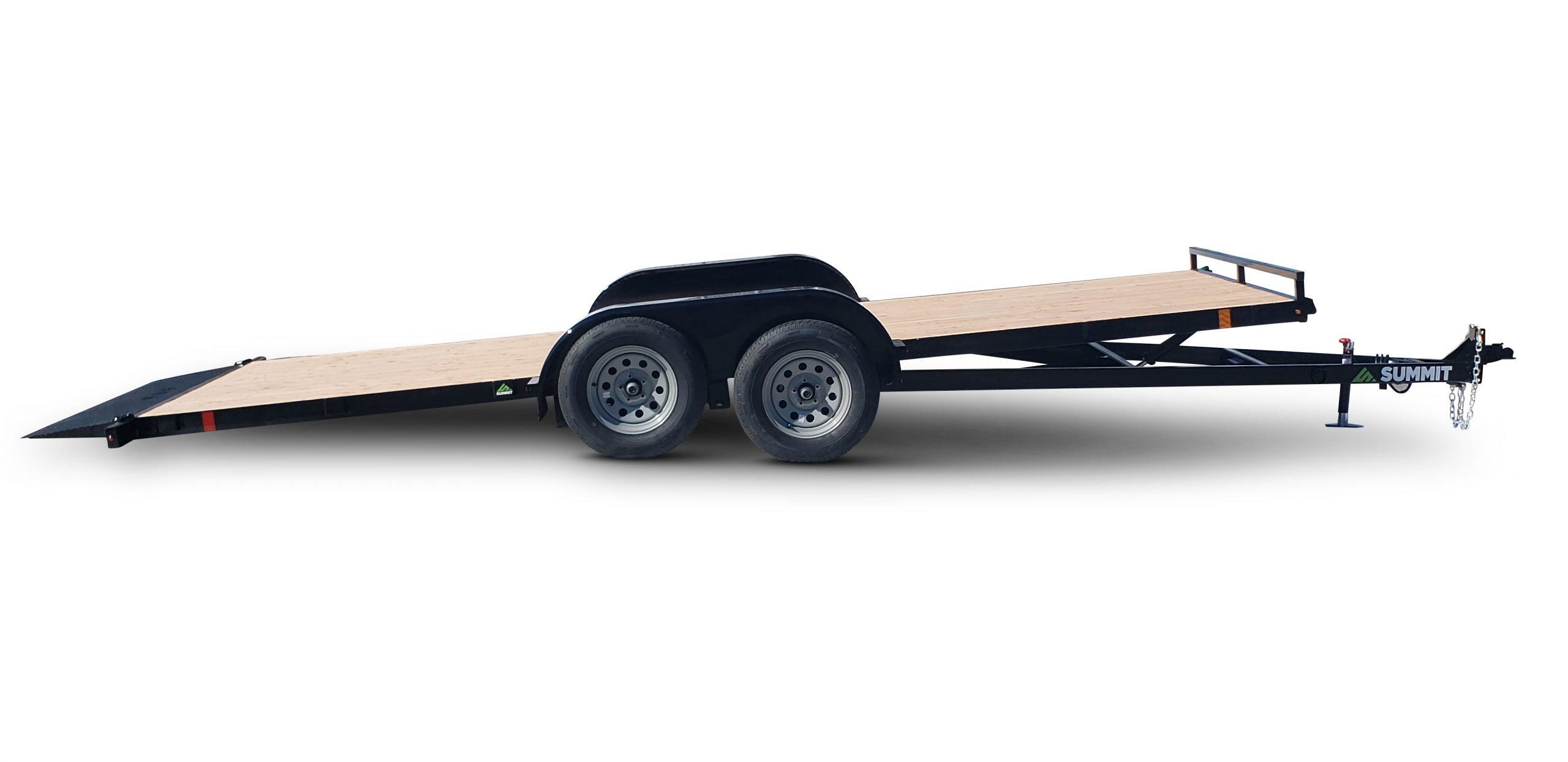 Summit 7x18 7K Full Tilt Deck Trailer - Alpine - Removable Fenders Summit Trailer A4TB718TA2-RF