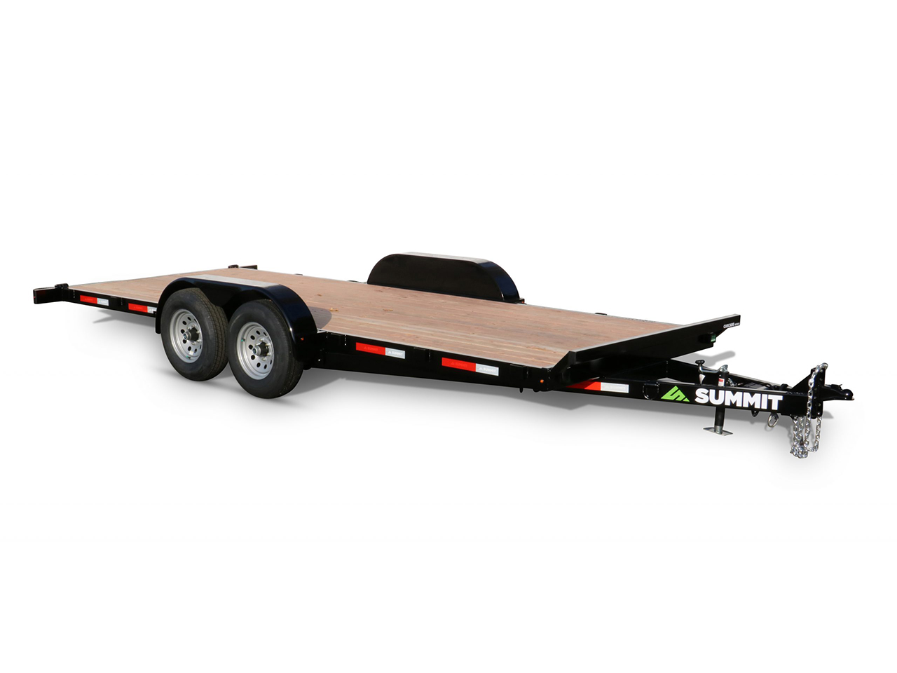 Summit 7x16 10K Full Tilt Deck Trailer - Cascade - Removable Fenders Summit Trailer C5TB716TA3-RF