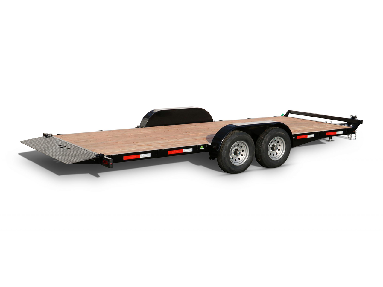 Summit 7x16 10K Full Tilt Deck Trailer - Cascade - Removable Fenders Summit Trailer C5TB716TA3-RF