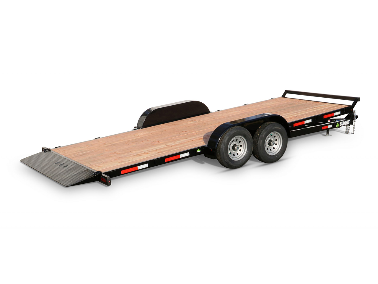 Summit 7x16 10K Full Tilt Deck Trailer - Cascade - Removable Fenders Summit Trailer C5TB716TA3-RF