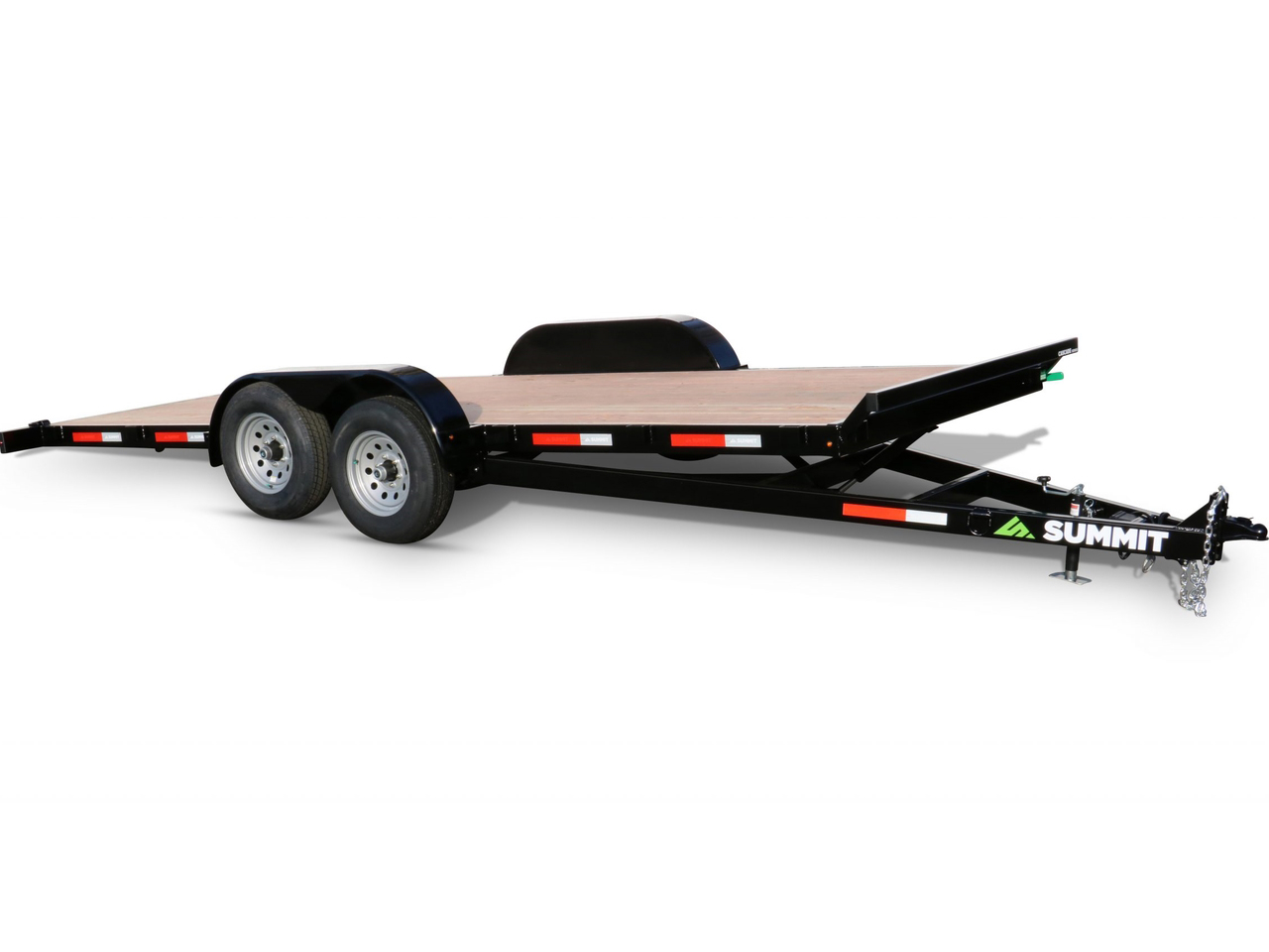 Summit 7x18 7K Full Tilt Deck Trailer 4" - Cascade Summit Trailer C4TB718TA2