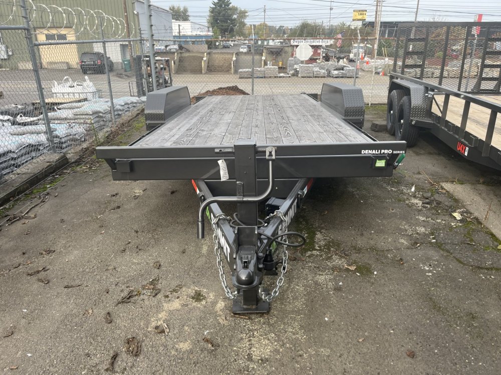 Summit 7x16  14K Full Tilt Deck Trailer w/Removable Fenders - Denali Pro Summit Trailer DPTB716TA5-CT2-RF