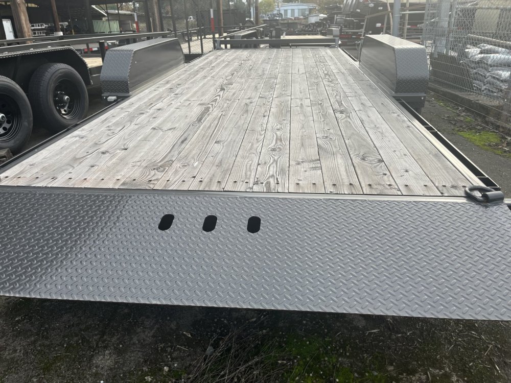 Summit 7x16  14K Full Tilt Deck Trailer w/Removable Fenders - Denali Pro Summit Trailer DPTB716TA5-CT2-RF
