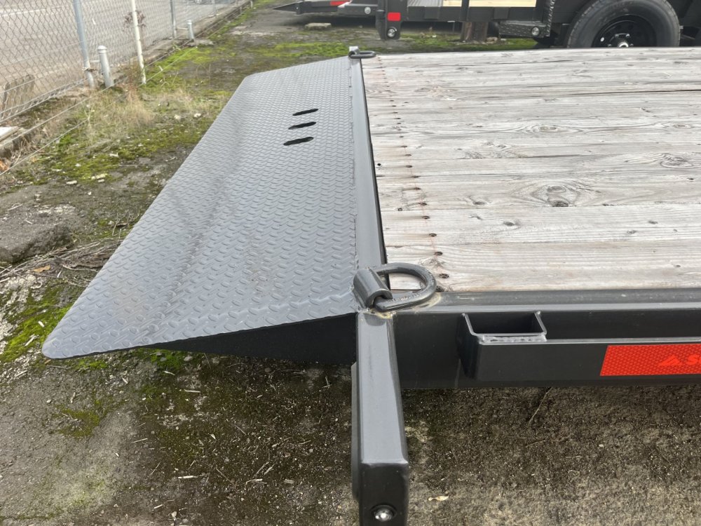 Summit 7x16  14K Full Tilt Deck Trailer w/Removable Fenders - Denali Pro Summit Trailer DPTB716TA5-CT2-RF