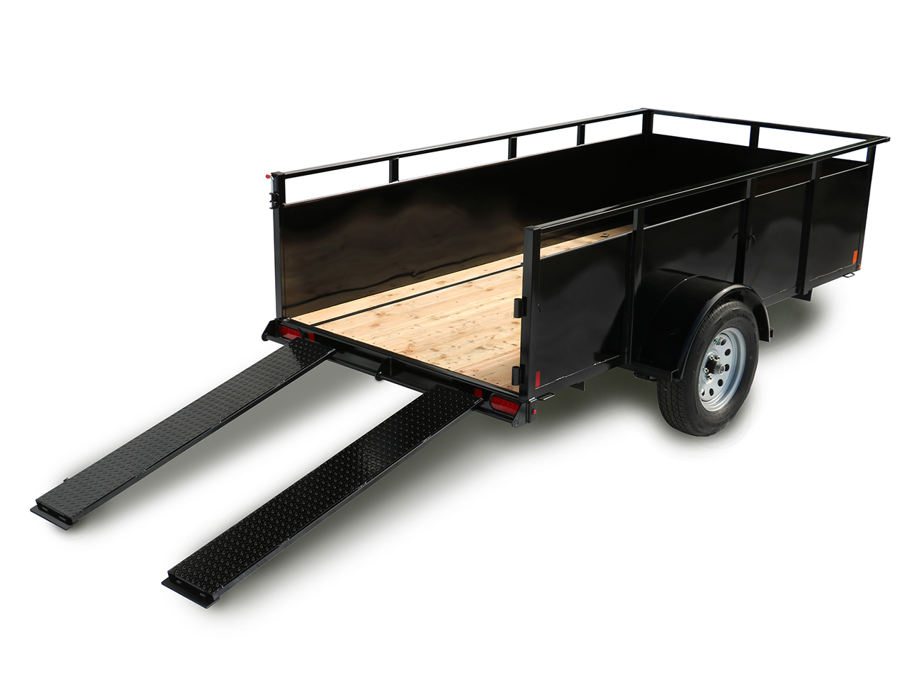 Summit 4x6 3K Landscape Alpine Series - Split Ramps Summit Trailer AU406SA-SR