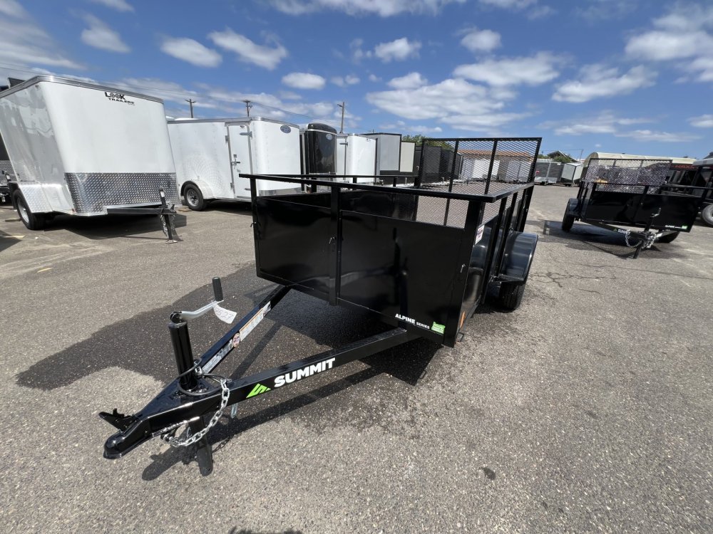 Summit 6.5x12 3K Landscape Alpine Series - Extra Width ATV Style Summit Trailer AU6512SA