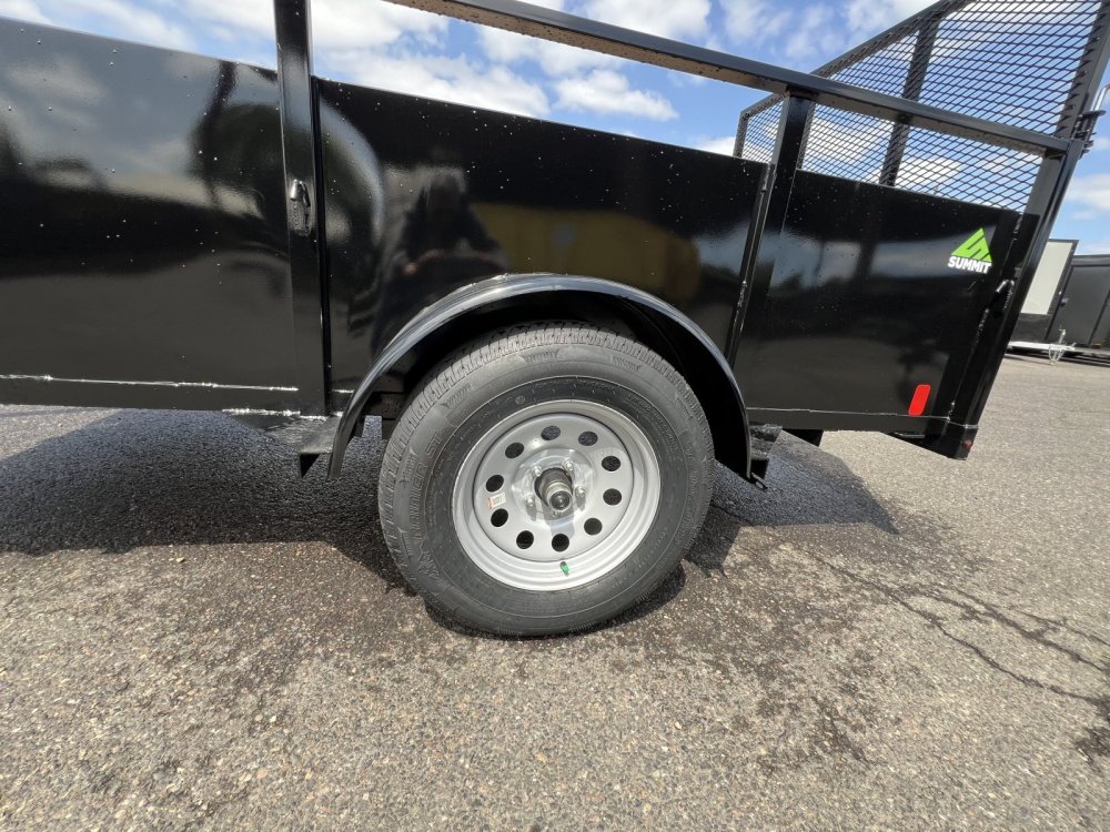 Summit 6.5x12 3K Landscape Alpine Series - Extra Width ATV Style Summit Trailer AU6512SA