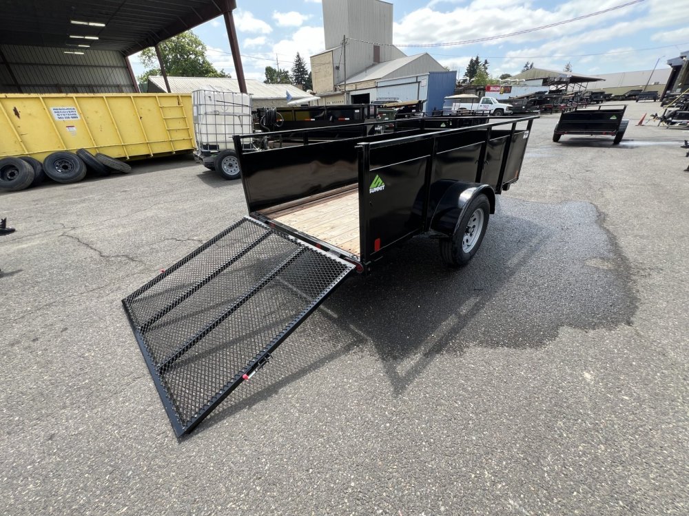 Summit 6.5x12 3K Landscape Alpine Series - Extra Width ATV Style Summit Trailer AU6512SA