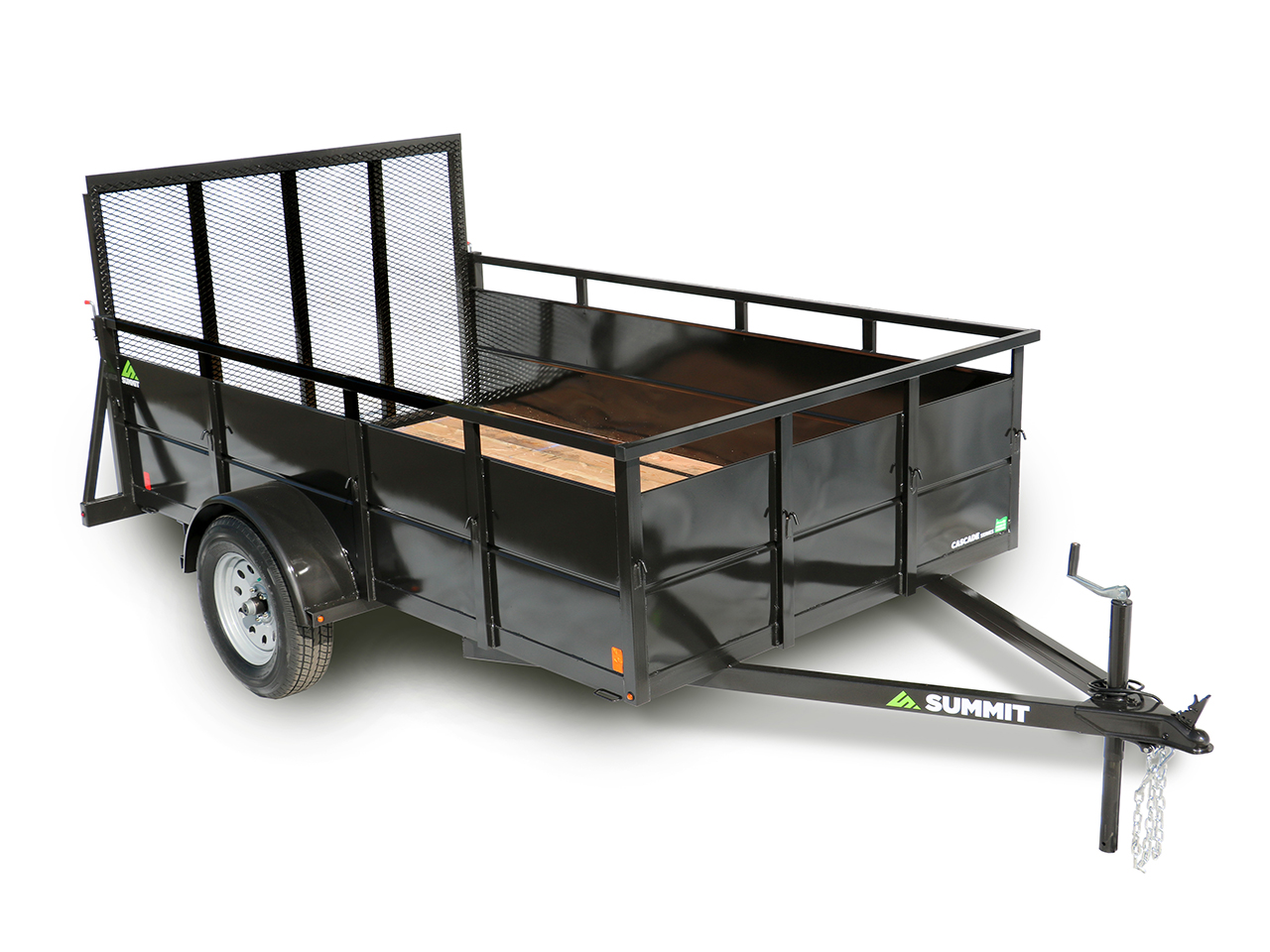 Summit 5x10 Utility Landscape Trailer - 3K Single Axle - Cascade Summit Trailer CU510SA3